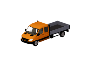 Automobiles 3D - Fourgon avec caisse