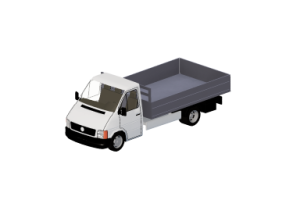 Automóveis 3D - Caminhão aberto
