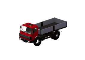 Automóveis 3D - Caminhão 02