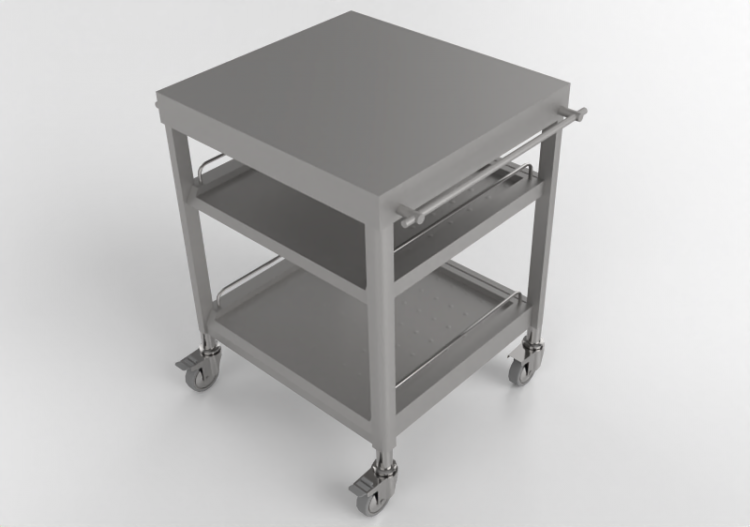 Colonne 3D - Colonna con ripiani - Alpes Inox - ACCA...