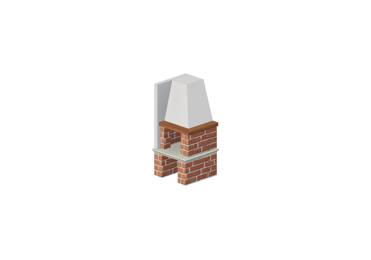 Wood fireplace - SMALL Pn 10kW - ACCA software Wood fireplace - SMALL Pn 10kW - ACCA software