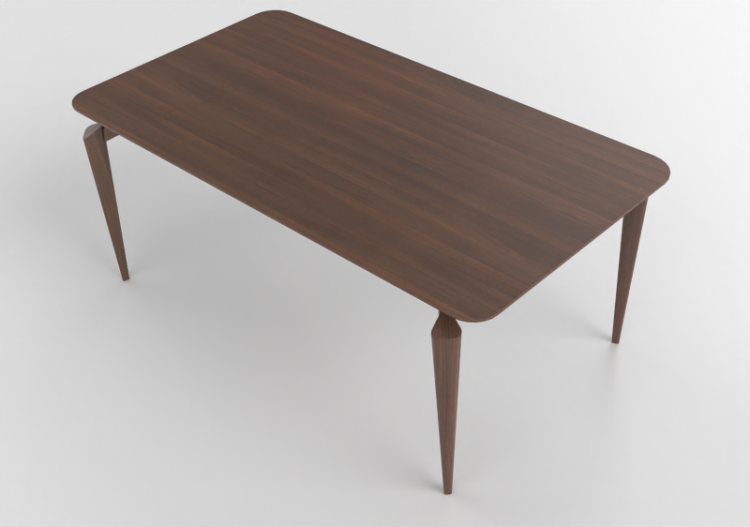 3D Tables - Wooden table - Artzzi - Atria - ACCA software
