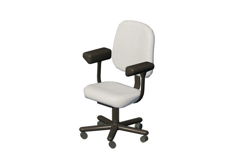 Sedie 3D - Sgabello girevole - Herman Miller - Ergon -... Sedie 3D - Sgabello girevole - Herman Miller - Ergon -...