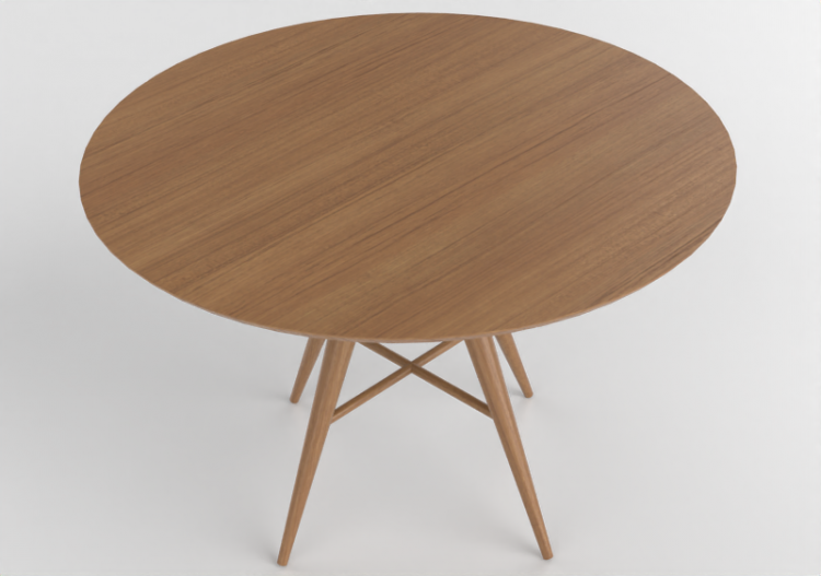 3D Tables - Wooden table - Artzzi - Anita - ACCA software