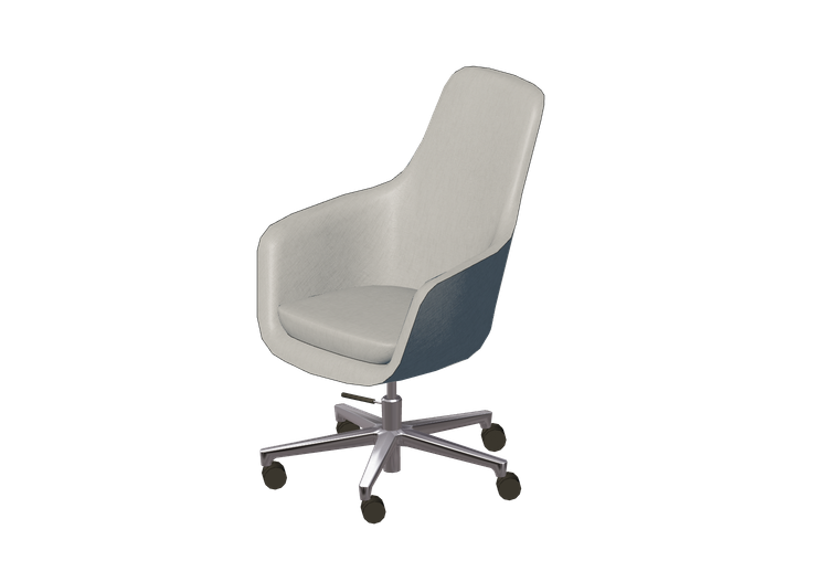 Sedie 3D - Sedia girevole - Herman Miller - Saiba - Herman... Sedie 3D - Sedia girevole - Herman Miller - Saiba - Herman...