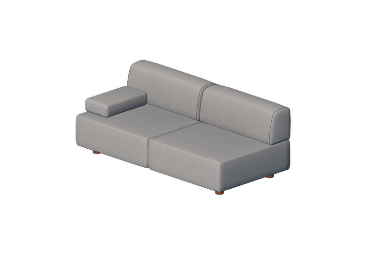 Poltronas y Sofás 3D - Sofá 2 plazas - Hitch Mylius -... Poltronas y Sofás 3D - Sofá 2 plazas - Hitch Mylius -...