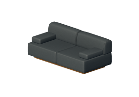 Poltrone 3D - Divano 2 posti - Hitch Mylius - hm108n