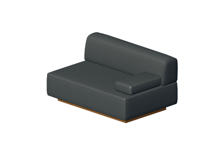 Fauteuil 3D - Canapé revêtu en tissu ou en cuir - Hitch... Fauteuil 3D - Canapé revêtu en tissu ou en cuir - Hitch...