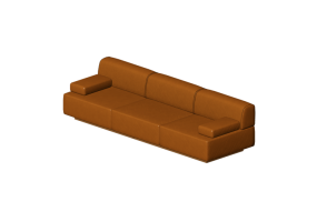 3D Sessel - Sofa 3-Sitzer - Hitch Mylius - hm108s