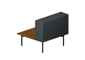 Fauteuil 3D - Banc avec table basse- Hitch Mylius - hm102j
