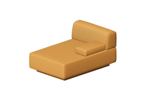 3D Arm Chairs - Long bench - Hitch Mylius - hm108x