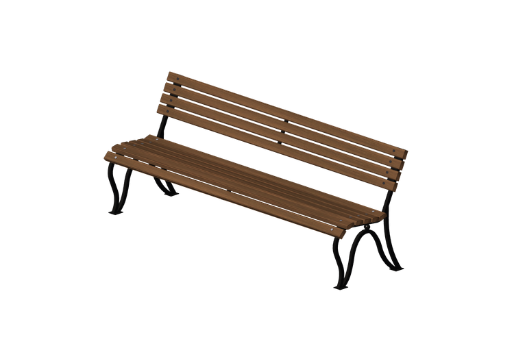 Bancos 3D - Banco de madeira e metal 300x60x76cm - Hobbyka... Bancos 3D - Banco de madeira e metal 300x60x76cm - Hobbyka...