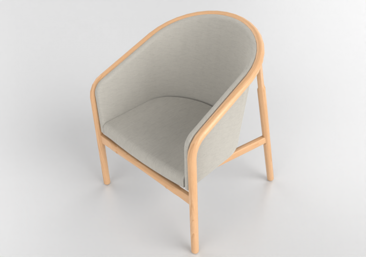 Sedie 3D - Sedia in tessuto - Artzzi - Vani - ACCA software