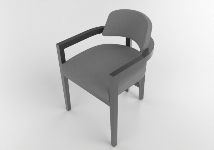 Chaises 3D - Chaise en tissu - Artzzi - Ellen - ACCA...