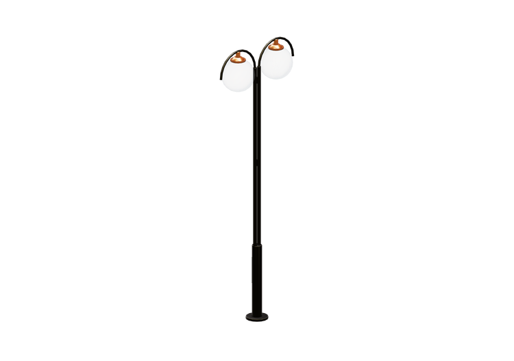 3D Street Lights - Steel lamppost with two lights - Hobbyka... 3D Street Lights - Steel lamppost with two lights - Hobbyka...
