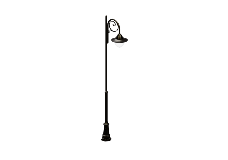 Farolas de calle 3D - Farola con una lámpara - Hobbyka -... Farolas de calle 3D - Farola con una lámpara - Hobbyka -...
