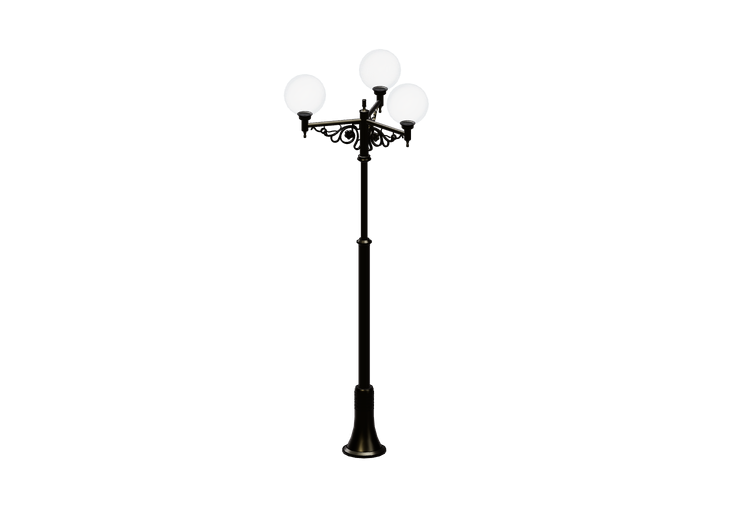 Farolas de calle 3D - Farola con tres lámparas - Hobbyka -... Farolas de calle 3D - Farola con tres lámparas - Hobbyka -...