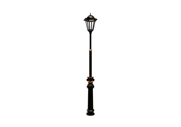 3D Street Lights - Lamppost with a single lamp - Hobbyka -... 3D Street Lights - Lamppost with a single lamp - Hobbyka -...