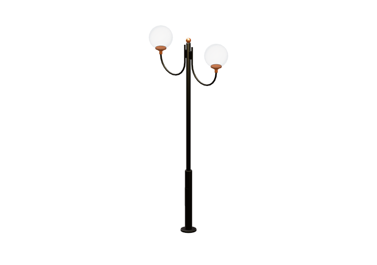 3D Straßenlanternen - Laterne mit zwei Lampen - Hobbyka -... 3D Straßenlanternen - Laterne mit zwei Lampen - Hobbyka -...