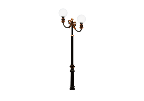 Farolas de calle 3D - Farola con dos l&aacute;mparas - Hobbyka - А-19