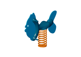 3D Playgrounds - Playground polyethylene spring toy - Holzhof - PINNY XOM6