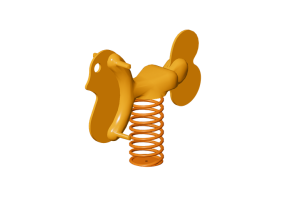 Parc Jeux 3D - Jeu &agrave; ressort en poly&eacute;thyl&egrave;ne - Holzhof - CHICKY XFAM1
