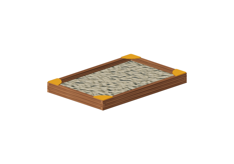 Áreas de recreação 3D - Tanque de Areia 300x200cm - Holzhof... Áreas de recreação 3D - Tanque de Areia 300x200cm - Holzhof...