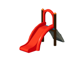 Parco giochi 3D - Scivolo saliscendi 238x88cm - Holzhof &ndash; SCIVOLO XRE85