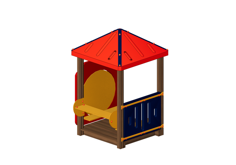Áreas de recreação 3D - Casinha - Holzhof - MAX XM10 -... Áreas de recreação 3D - Casinha - Holzhof - MAX XM10 -...