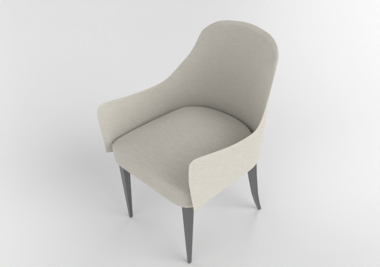 3D Sofa - Fabric lined armchair - Artzzi - Antonela - ACCA...