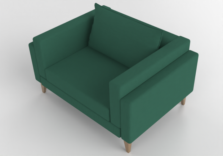 Poltronas y Sofás 3D - Sillón de tela - Artzzi - Lauren -...