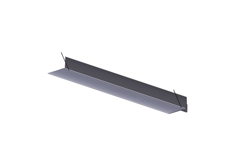 Librerías y Contenedores 3D - Repisa de aluminio - Horm -... Librerías y Contenedores 3D - Repisa de aluminio - Horm -...