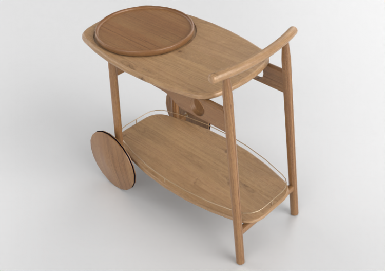 3D Zubehör - Barwagen aus Holz - Artzzi - Carioca - ACCA...