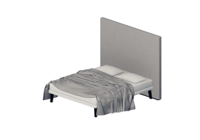Camas 3D - Cama de casal - Horm - Ebridi High