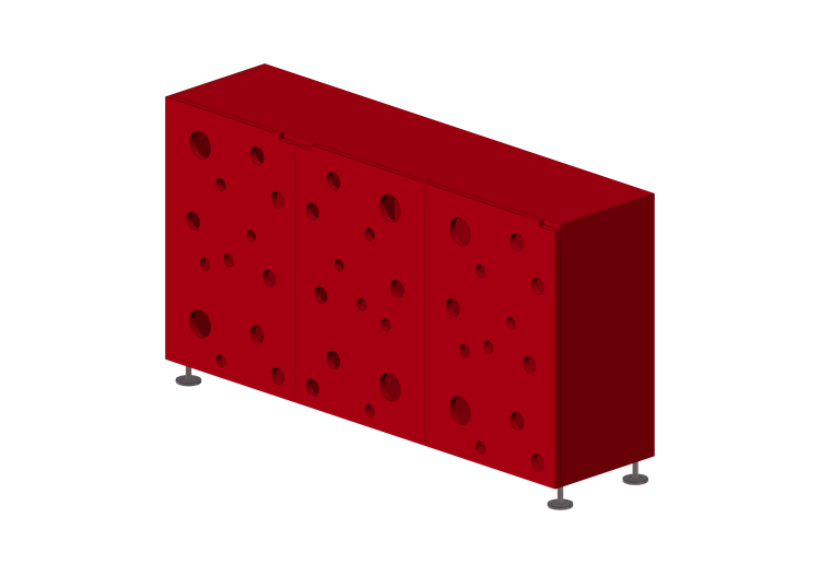 Armarios y Cómodas 3D - Mueble de madera - Horm - Polka... Armarios y Cómodas 3D - Mueble de madera - Horm - Polka...