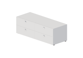 Armadi 3D - Cassettiera a quattro cassetti - Horm - Anish Drawer