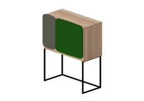 Armoires 3D - Commode en bois - Horm - Legato