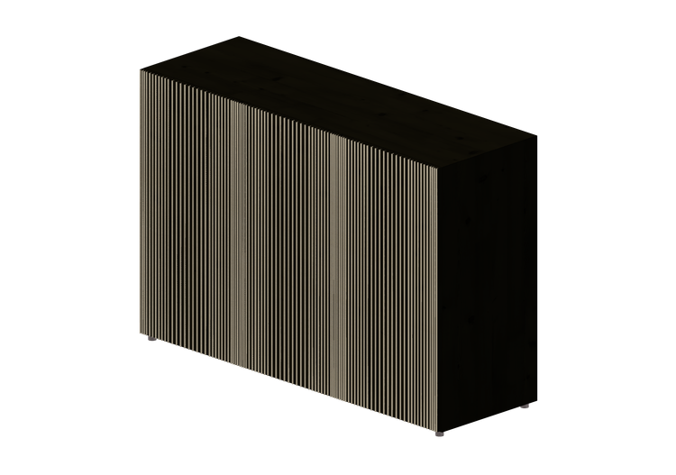 Muebles 3D - Mueble con tres hojas - Horm - Carlos - Horm Muebles 3D - Mueble con tres hojas - Horm - Carlos - Horm
