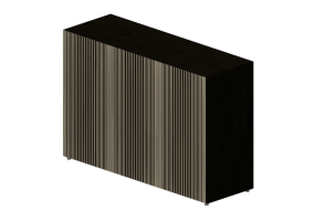 3D M&ouml;bel - Schrank mit 3 T&uuml;ren - Horm - Carlos