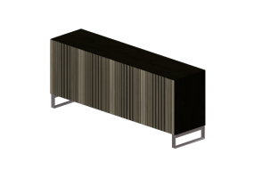 Muebles 3D - Mueble con cuatro hojas - Horm - Carlos