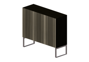 Muebles 3D - Mueble con tres hojas - Horm - Carlos