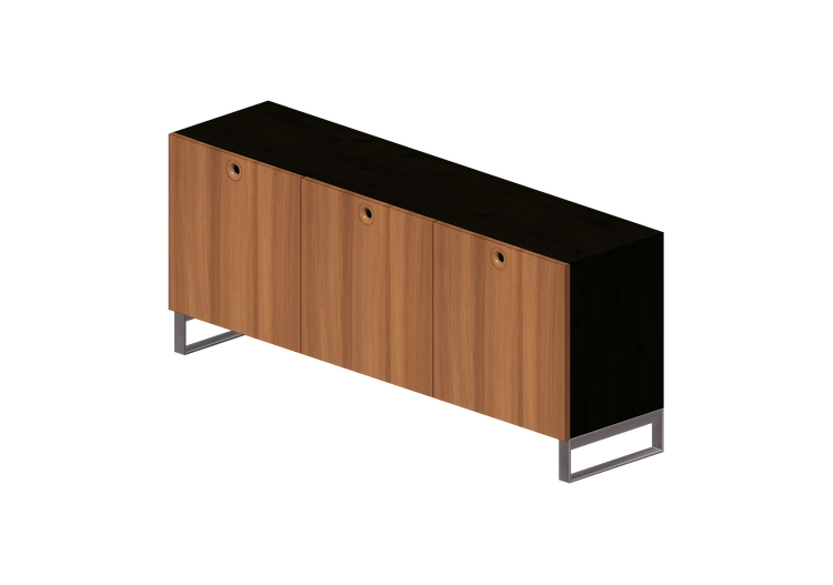 Móveis 3D - Armário com três portas - Horm - Anish - Horm Móveis 3D - Armário com três portas - Horm - Anish - Horm