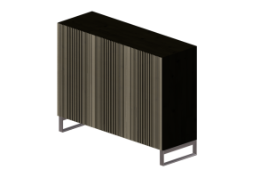 M&oacute;veis 3D - Arm&aacute;rio com tr&ecirc;s portas - Horm - Carlos
