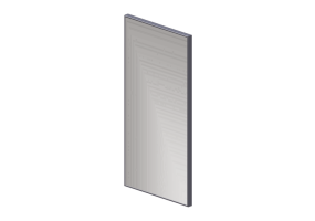3D Spiegel - Spiegel aus Aluminium - Horm - Ute Minimal
