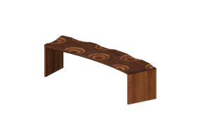 3D Benches - Wooden bench - Horm - Ripples