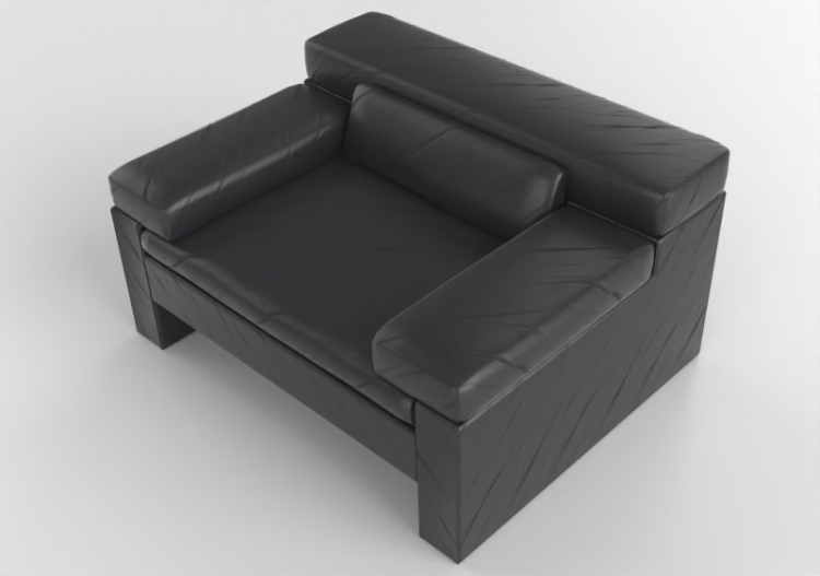 3D Sessel und Sofas - Ledersessel - Jori - Shiva - AC120 -...