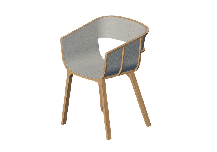 Cadeira 3D - Cadeira em tecido - Horm - Maritime - Horm Cadeira 3D - Cadeira em tecido - Horm - Maritime - Horm