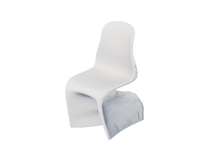 Cadeira 3D - Cadeira de plástico - Horm - Him - Horm Cadeira 3D - Cadeira de plástico - Horm - Him - Horm