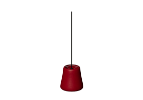 Lampe &agrave; suspension 3D - Lampe suspendue en tissu - Horm - Granny