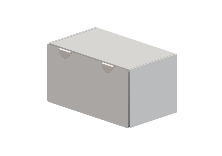 Muebles 3D - Mueble de madera lacada - Ikea - Småstad -... Muebles 3D - Mueble de madera lacada - Ikea - Småstad -...